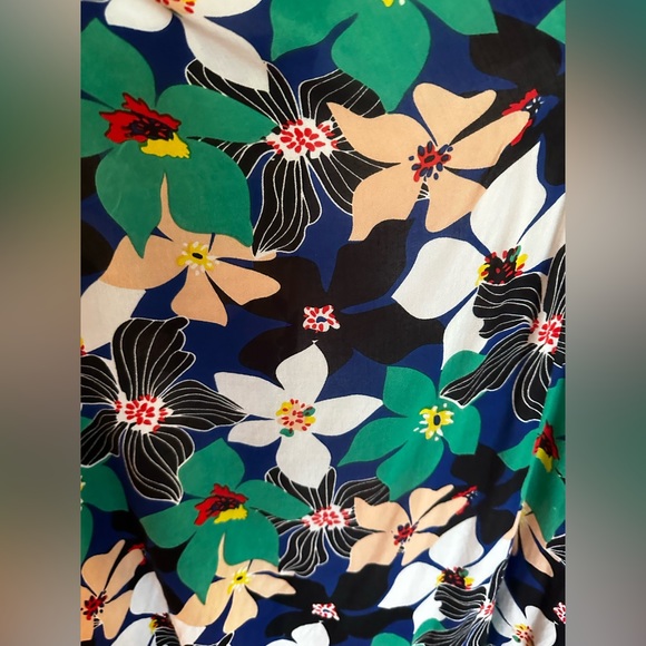 Ingear Resort kimono style cover up multi color floral print - Picture 4 of 7